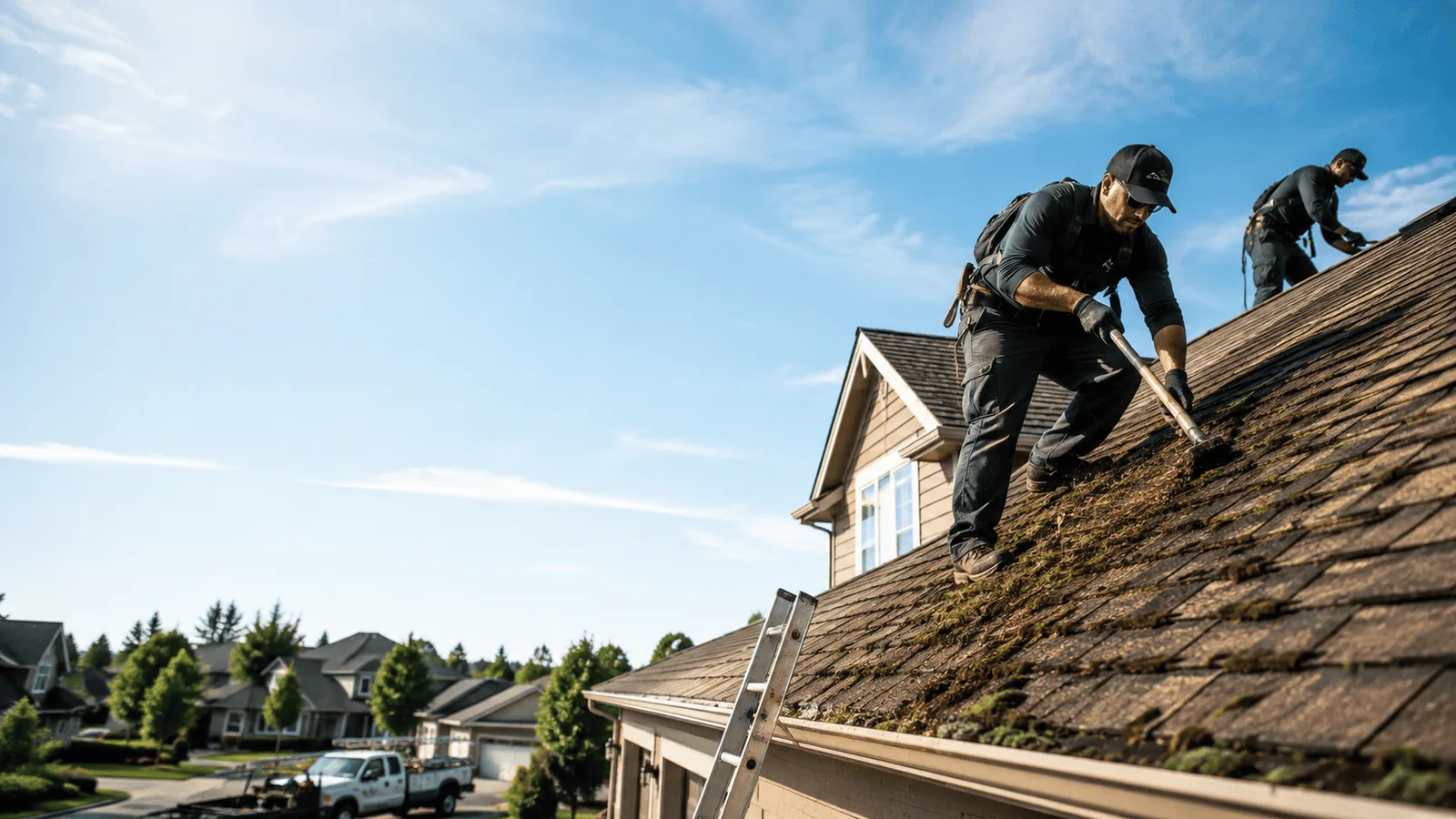 Roof Moss Removal in Virginia near me